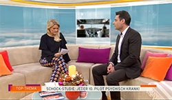 Mirko Miesen im TV-Studiointerview